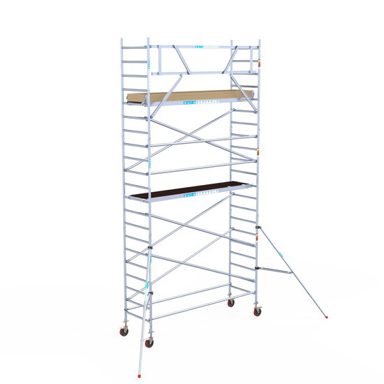 Euroscaffold Steigeraanhanger 305 + Rolsteiger Basic 90x305 7,2m werkhoogte