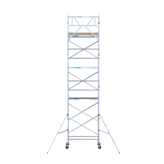 Euroscaffold Steigeraanhanger 250 + Rolsteiger Basic 90x190 9,2m werkhoogte