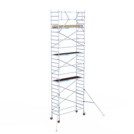 Euroscaffold Steigeraanhanger 250 + Rolsteiger Basic 90x250 9,2m werkhoogte