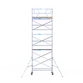 Euroscaffold Steigeraanhanger 250 + Rolsteiger Basic 90x250 9,2m werkhoogte