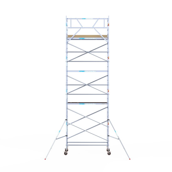 Euroscaffold Steigeraanhanger 250 + Rolsteiger Basic 90x250 9,2m werkhoogte