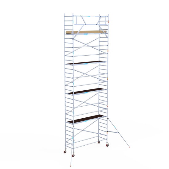 Euroscaffold Steigeraanhanger 305 + Rolsteiger Basic 90x305 10,2m werkhoogte