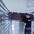 Alumexx Rolsteiger Alumexx Light 90x190 6,2m werkhoogte tegen de gevel