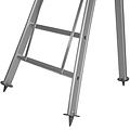 Eurostairs Eurostairs Plukladder enkel uitgebogen 1x14 sporten