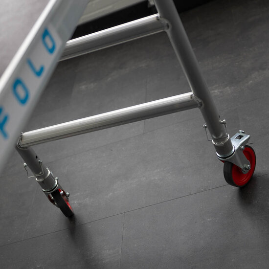 Euroscaffold Kamersteigerwiel indoor 150 mm  per stuk