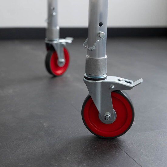 Euroscaffold Kamersteigerwiel indoor 150 mm  per stuk
