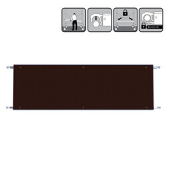 Euroscaffold Los houten steigerplatform paneel (190cm) - Zonder luik