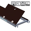 Euroscaffold Los houten steigerplatform paneel (190cm) - Met luik
