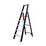 Eurostairs Eurostairs zwarte bordestrap 1x5 treden - Limited Edition - Rood