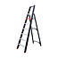 Eurostairs Eurostairs zwarte bordestrap 1x6 treden - Limited Edition - Rood