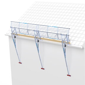 SGS dakrandbeveiliging 6 mtr complete set schuin dak