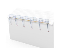 SGS Edge dakrandbeveiliging 15 mtr complete set schuin dak