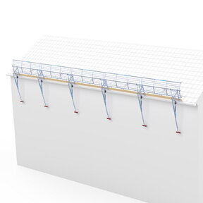 SGS Edge dakrandbeveiliging 15 meter complete set schuin dak