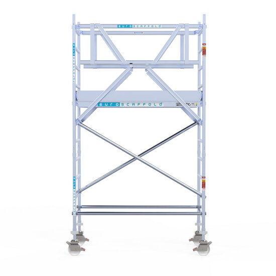 Euroscaffold Rolsteiger Euroscaffold Original 75x190 4,2m werkhoogte vrijstaand