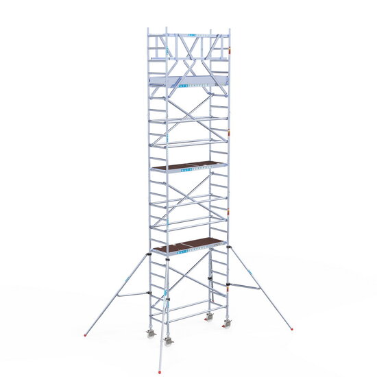 Euroscaffold Rolsteiger Euroscaffold Original 75x190 8,2m werkhoogte vrijstaand