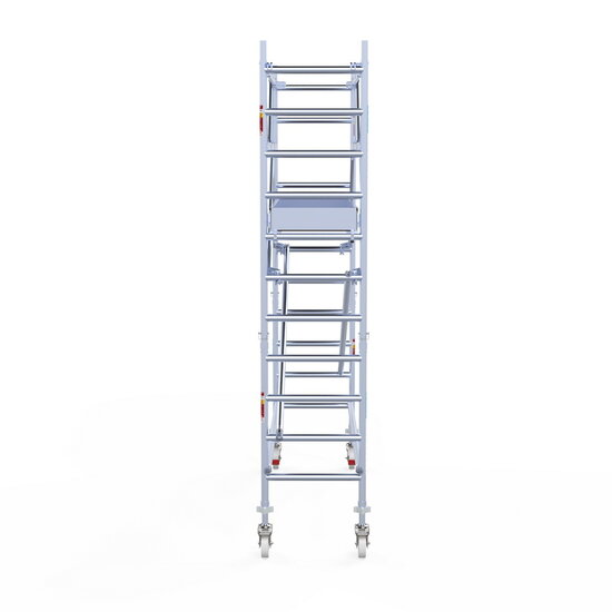 Euroscaffold Rolsteiger Euroscaffold Original 75x250 4,2m werkhoogte vrijstaand
