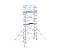 Rolsteiger Euroscaffold Original 75x250 7,2m werkhoogte vrijstaand