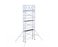 Rolsteiger Euroscaffold Original 75x250 8,2m werkhoogte vrijstaand