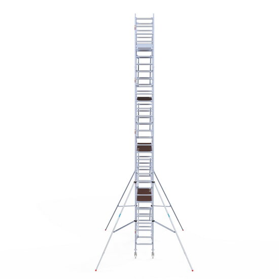 Euroscaffold Rolsteiger Euroscaffold Original 75x250 10,2m werkhoogte vrijstaand