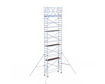 Rolsteiger Euroscaffold Original 75x250 10,2m werkhoogte vrijstaand