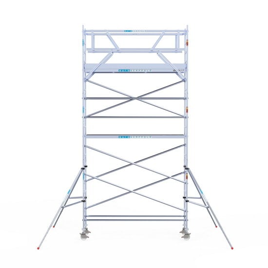Euroscaffold Rolsteiger Euroscaffold Original 75x305 7,2m werkhoogte vrijstaand
