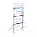 Euroscaffold Rolsteiger Euroscaffold Original 75x305 8,2m werkhoogte vrijstaand
