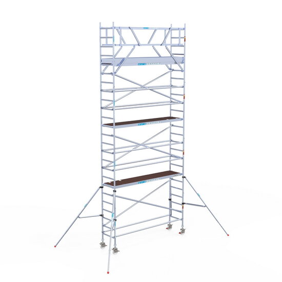 Euroscaffold Rolsteiger Euroscaffold Original 75x305 8,2m werkhoogte vrijstaand