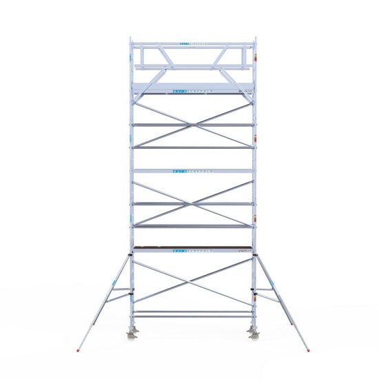 Euroscaffold Rolsteiger Euroscaffold Original 75x305 8,2m werkhoogte vrijstaand