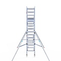 Euroscaffold Rolsteiger Euroscaffold Original 75x190 5,2m werkhoogte carbon vloer vrijstaand