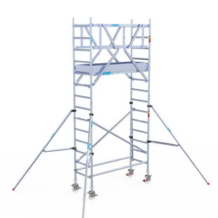 Rolsteiger Original 75x190 5,2m werkhoogte carbon vloer vrijstaand