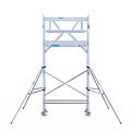 Euroscaffold Rolsteiger Euroscaffold Original 75x190 5,2m werkhoogte carbon vloer vrijstaand