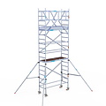 Euroscaffold Rolsteiger Euroscaffold Original 75x190 6,2m werkhoogte carbon vloer vrijstaand