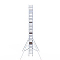 Euroscaffold Rolsteiger Euroscaffold Original 75x190 10,2m werkhoogte carbon vloer vrijstaand