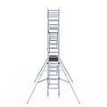 Euroscaffold Rolsteiger Euroscaffold Original 75x250 6,2m werkhoogte carbon vloer vrijstaand