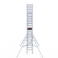 Euroscaffold Rolsteiger Euroscaffold Original 75x250 7,2m werkhoogte carbon vloer vrijstaand
