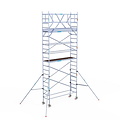 Euroscaffold Rolsteiger Euroscaffold Original 75x250 7,2m werkhoogte carbon vloer vrijstaand