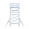 Euroscaffold Rolsteiger Euroscaffold Original 75x250 7,2m werkhoogte carbon vloer vrijstaand