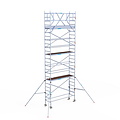 Euroscaffold Rolsteiger Euroscaffold Original 75x250 8,2m werkhoogte carbon vloer vrijstaand