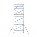 Euroscaffold Rolsteiger Euroscaffold Original 75x250 8,2m werkhoogte carbon vloer vrijstaand
