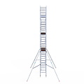 Euroscaffold Rolsteiger Euroscaffold Original 75x250 9,2m werkhoogte carbon vloer vrijstaand