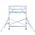 Euroscaffold Rolsteiger Euroscaffold Original 75x305 5,2m werkhoogte carbon vloer vrijstaand