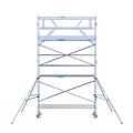Euroscaffold Rolsteiger Euroscaffold Original 75x305 6,2m werkhoogte carbon vloer vrijstaand