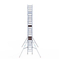 Euroscaffold Rolsteiger Euroscaffold Original 75x305 8,2m werkhoogte carbon vloer vrijstaand