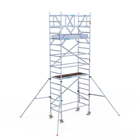 Euroscaffold Rolsteiger Euroscaffold Original 90x190 6,2m werkhoogte vrijstaand