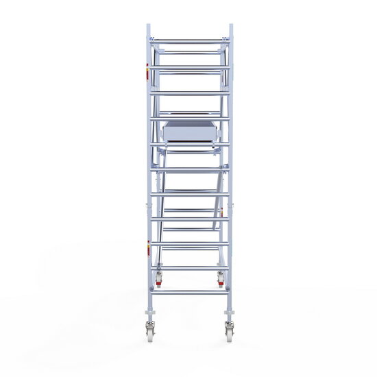 Euroscaffold Rolsteiger Euroscaffold Original 90x250 4,2m werkhoogte vrijstaand
