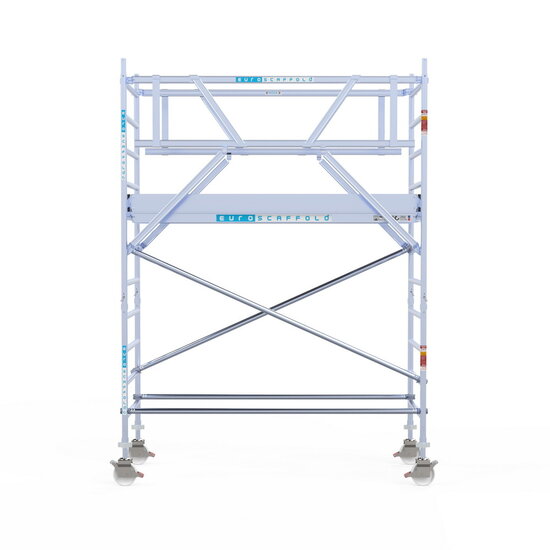 Euroscaffold Rolsteiger Euroscaffold Original 90x250 4,2m werkhoogte vrijstaand
