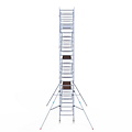 Euroscaffold Rolsteiger Euroscaffold Original 90x305 8,2m werkhoogte vrijstaand