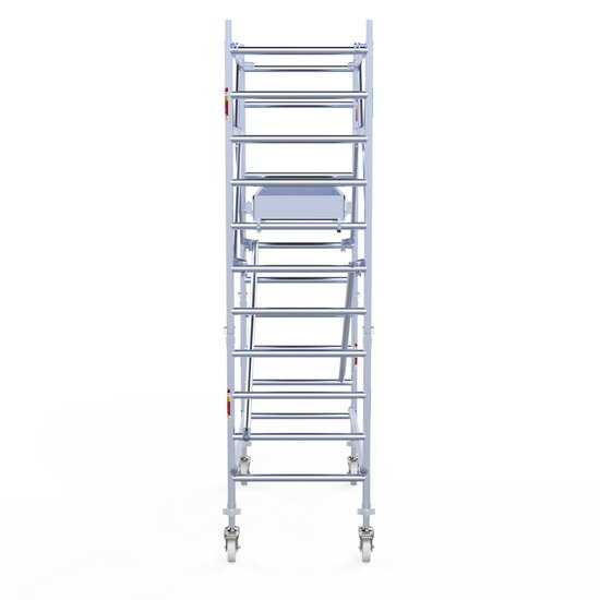 Euroscaffold Rolsteiger Euroscaffold Original 90x190 4,2m werkhoogte carbon vloer vrijstaand