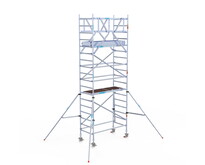 Rolsteiger Euroscaffold Original 90x190 6,2m werkhoogte carbon vloer vrijstaand