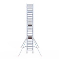 Euroscaffold Rolsteiger Euroscaffold Original 90x190 8,2m werkhoogte carbon vloer vrijstaand
